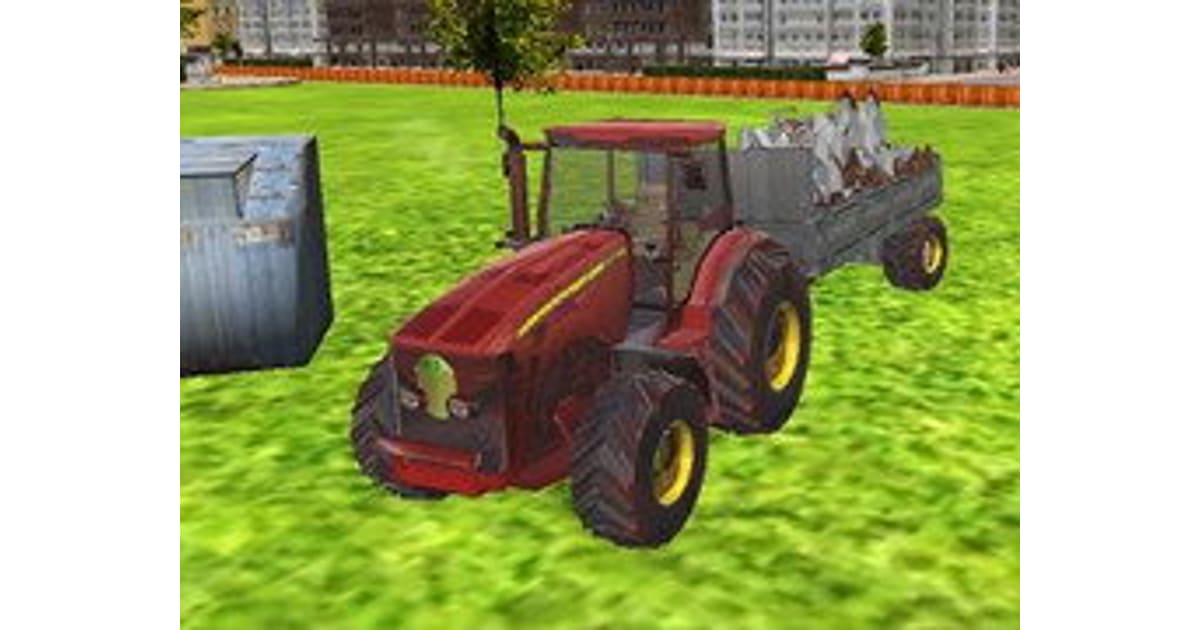 3D City Tractor Garbage Sim