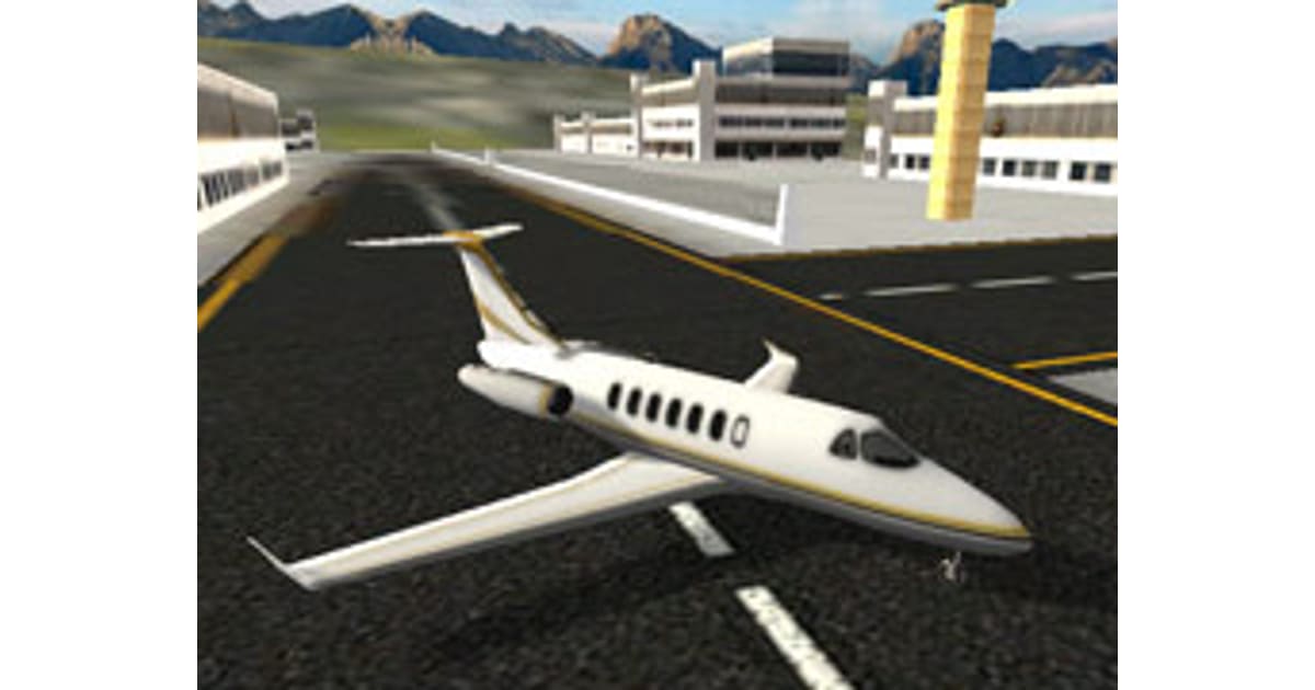 Airplane Simulation Island Travel