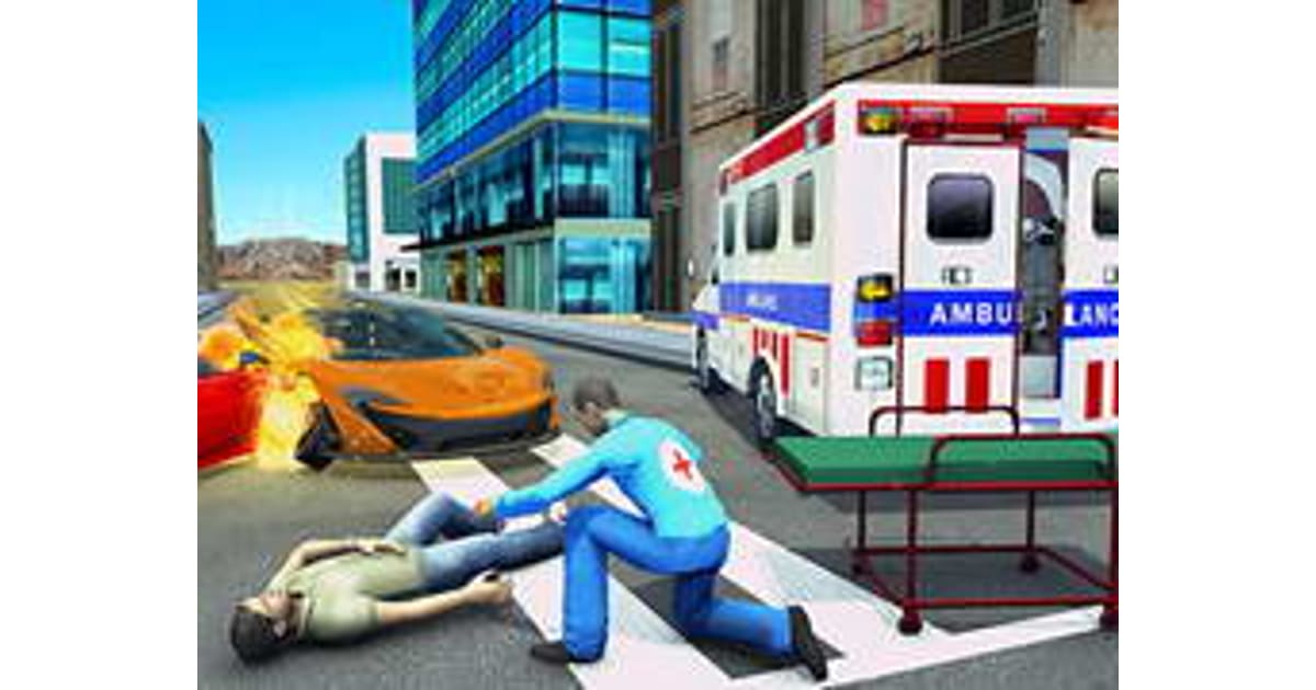 Ambulance Rescue Game Ambulance Helicopter