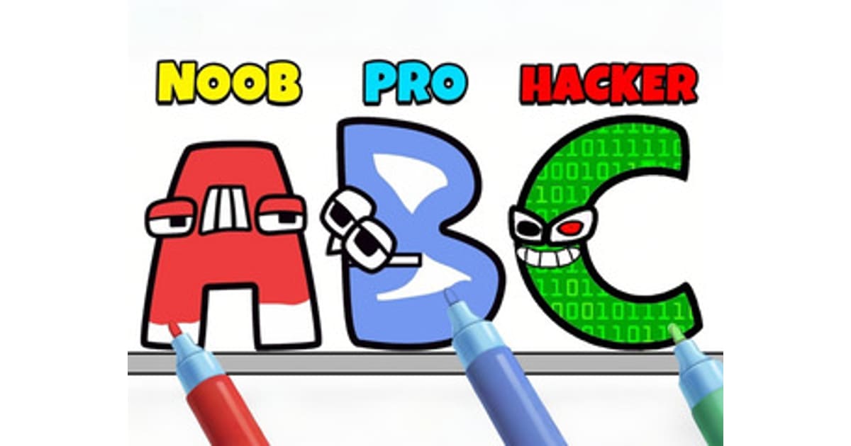 Animation Coloring Alphabet Lore