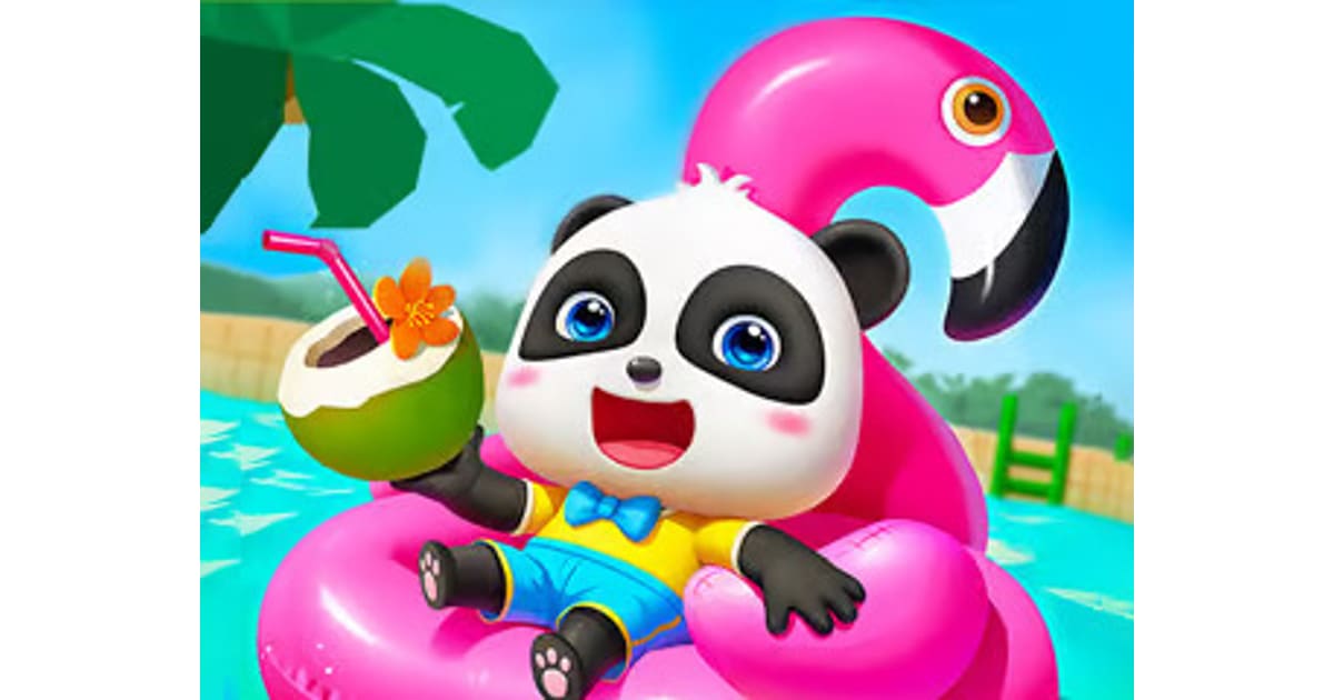 Baby Panda Summer Vacation