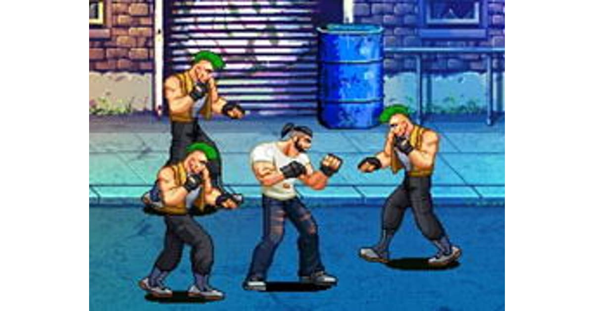 Beat Em Up Street Fight 2D
