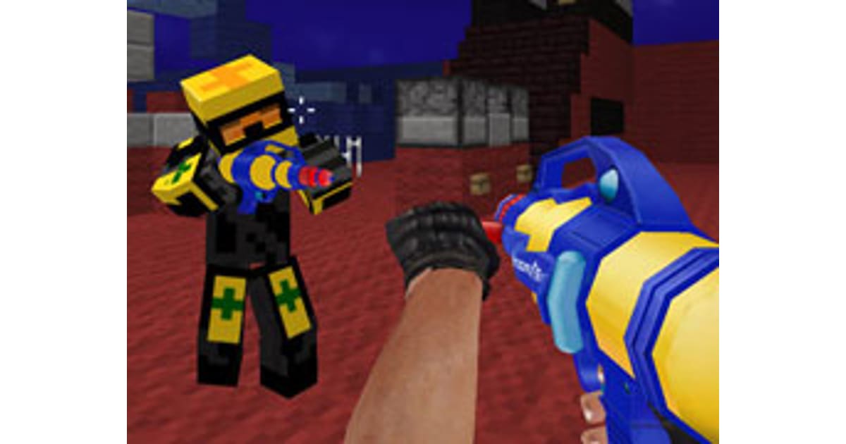 Blocky Gun Paintball