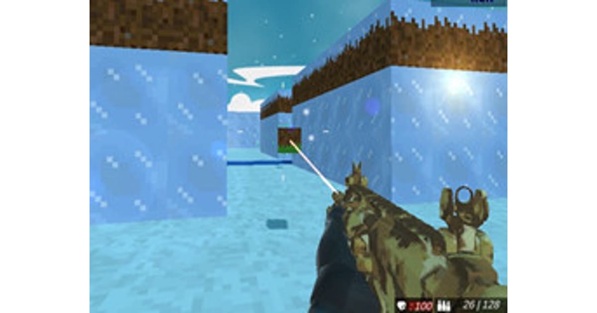 Blocky Swat Shooting Iceworld Multiplayer