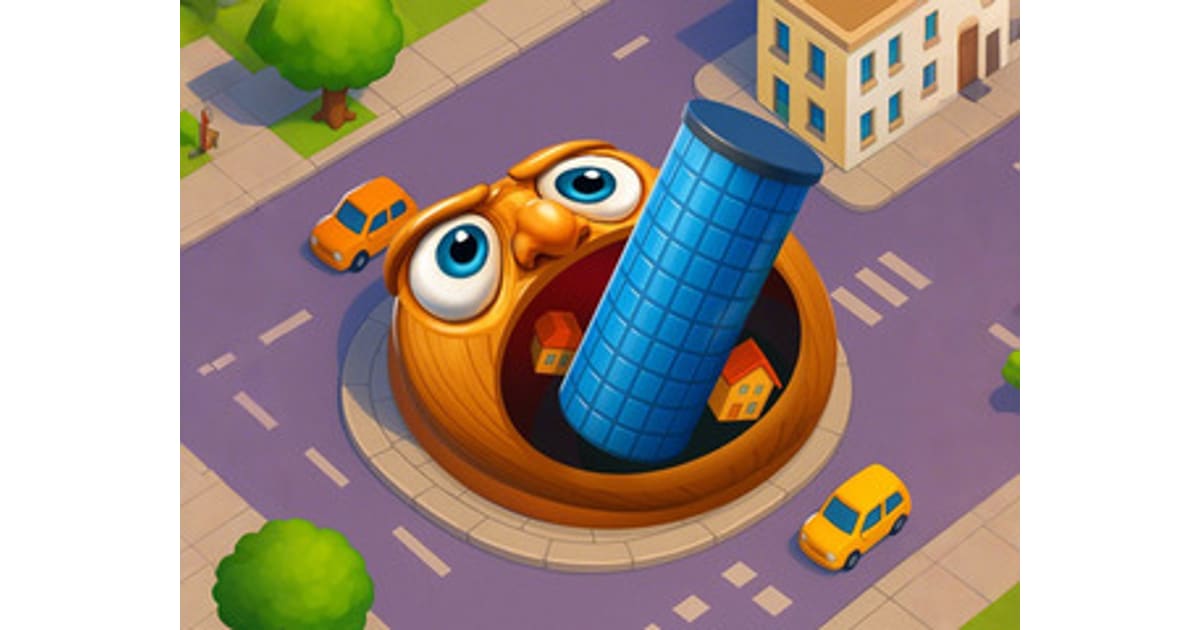 Brainrot World Hole Io