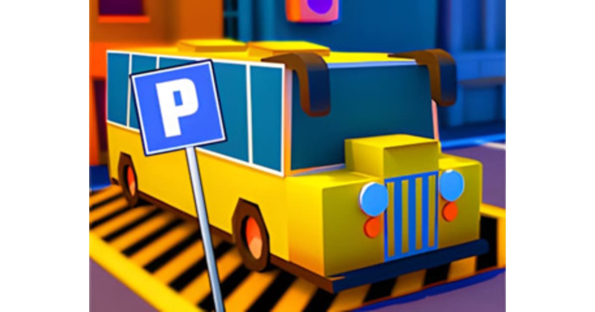 Bus Parking City 3D