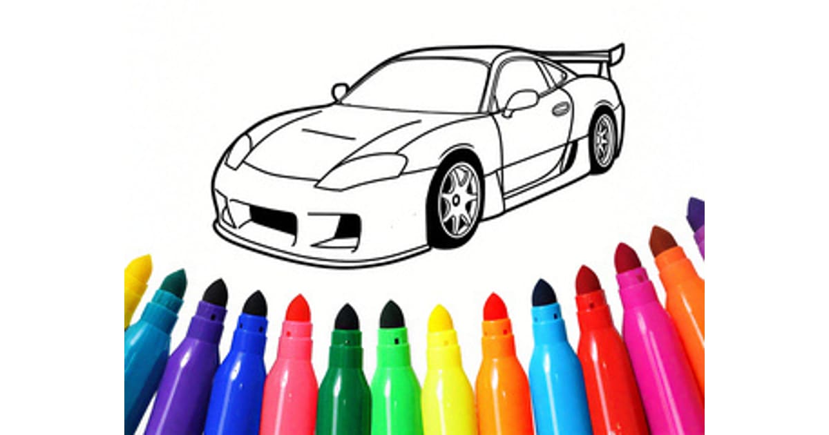 Cars Coloring Game