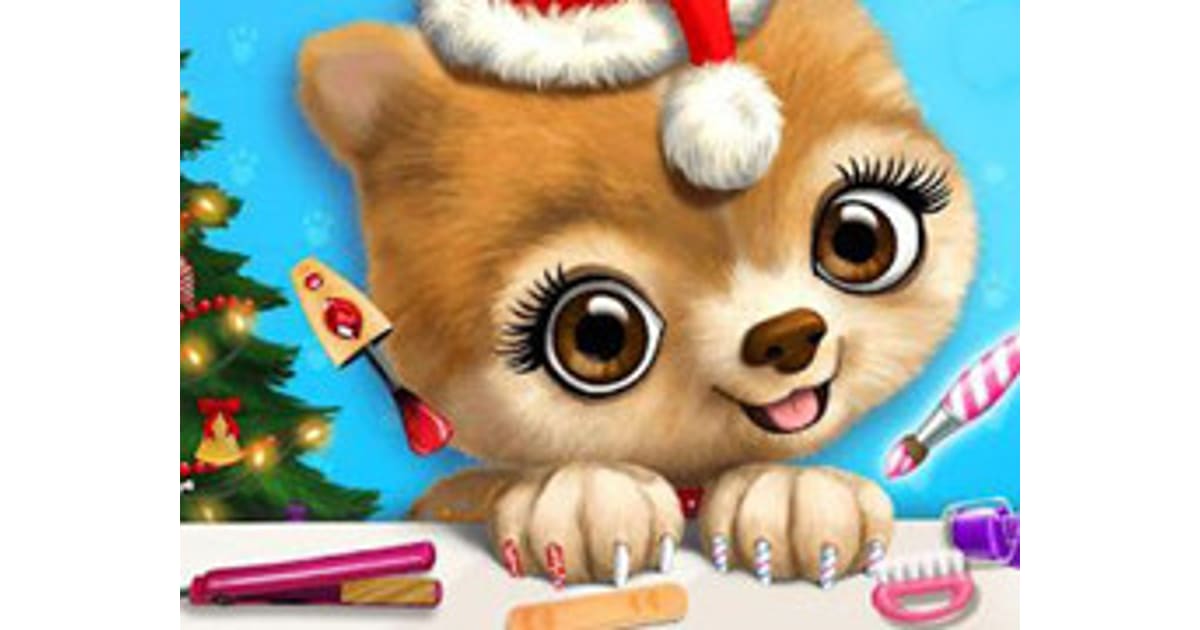 Christmas Animal Hair Salon