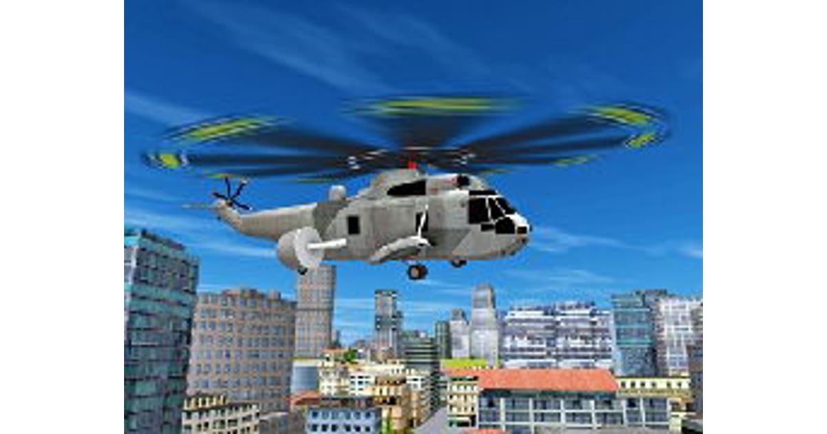 City Helicopter Flight