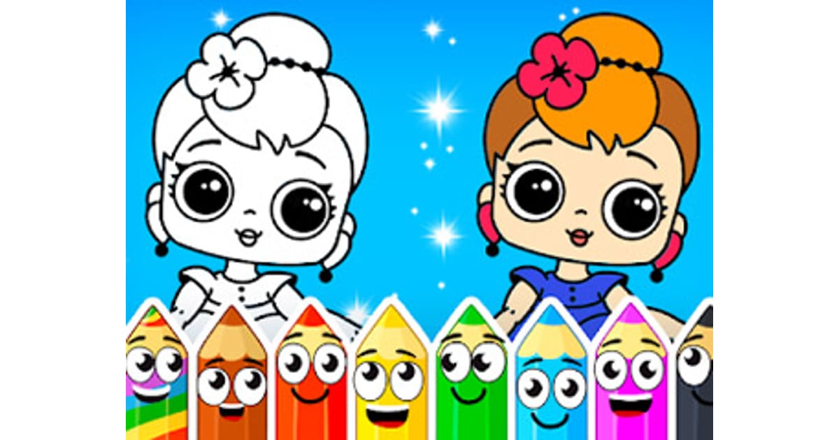 Coloring Dolls