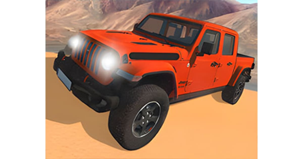 Dangerous Jeep Hilly Driver Simulator