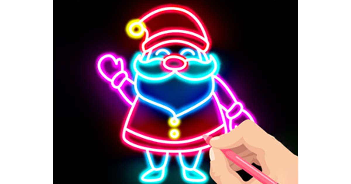 Draw Glow Christmas