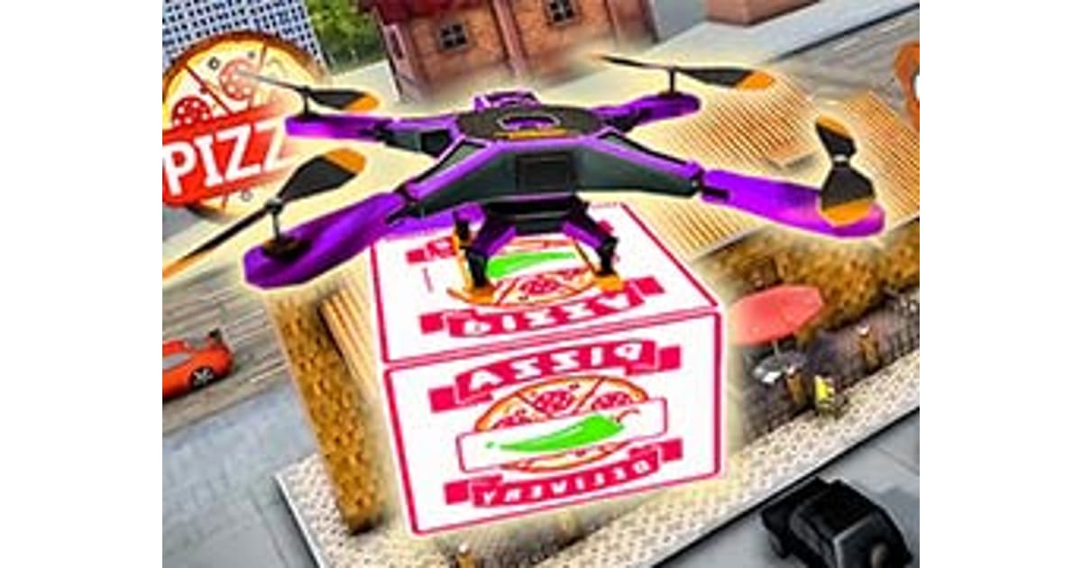 Drone Pizza Delivery Simulator