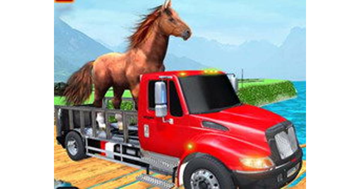 Farm Animal Transport Truck Game