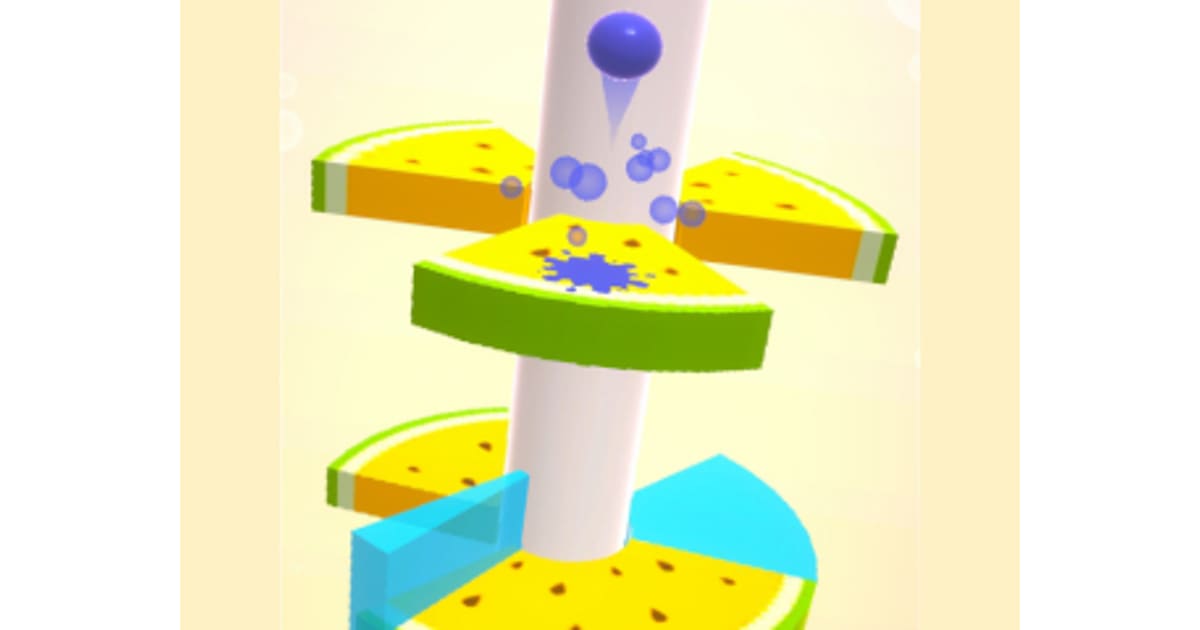 Fruit Helix Jump