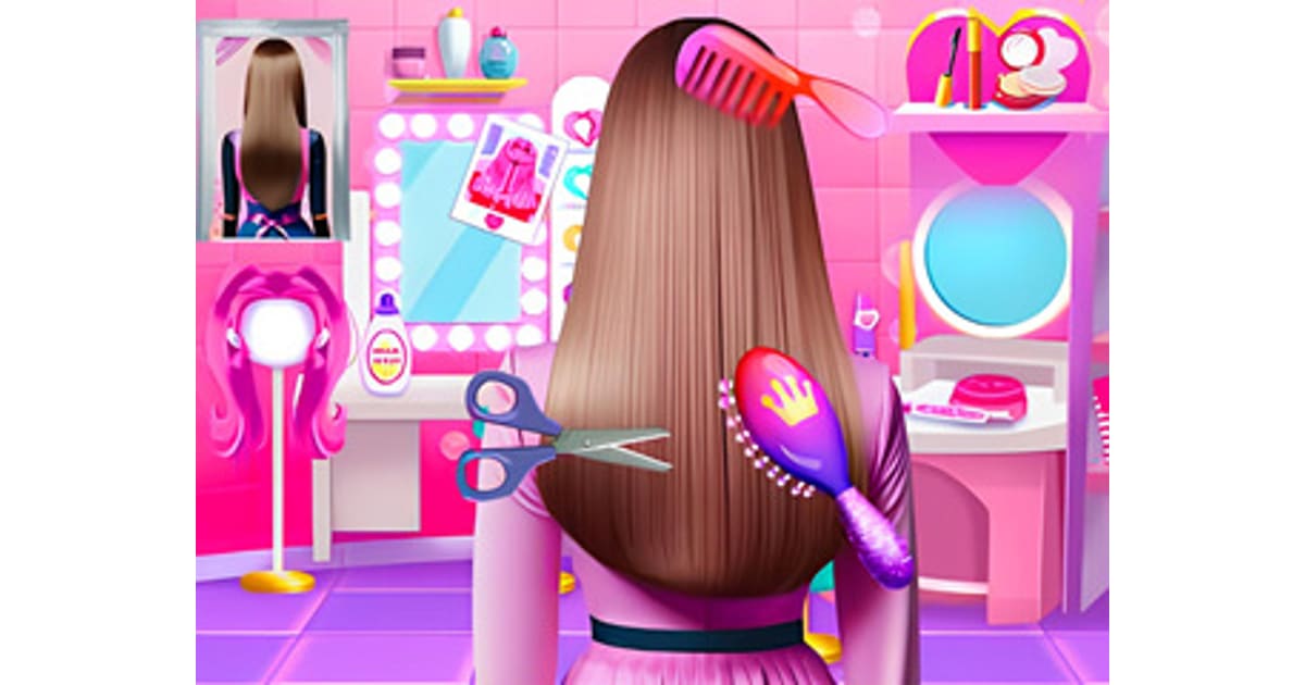 Hair Salon Dress Up Girl