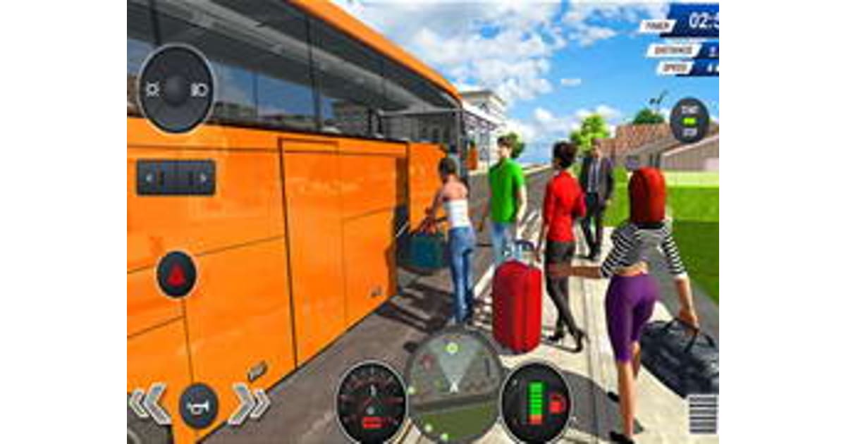 Heavy Coach Bus Simulation Game