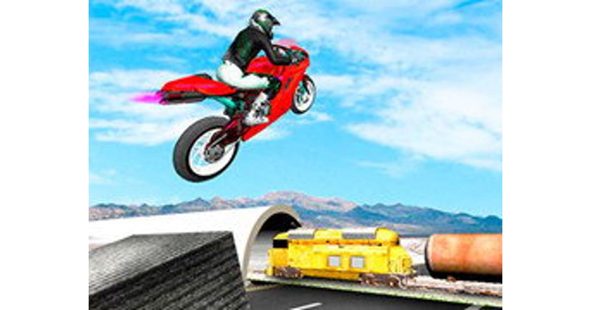 Highway Traffic Bike Stunts