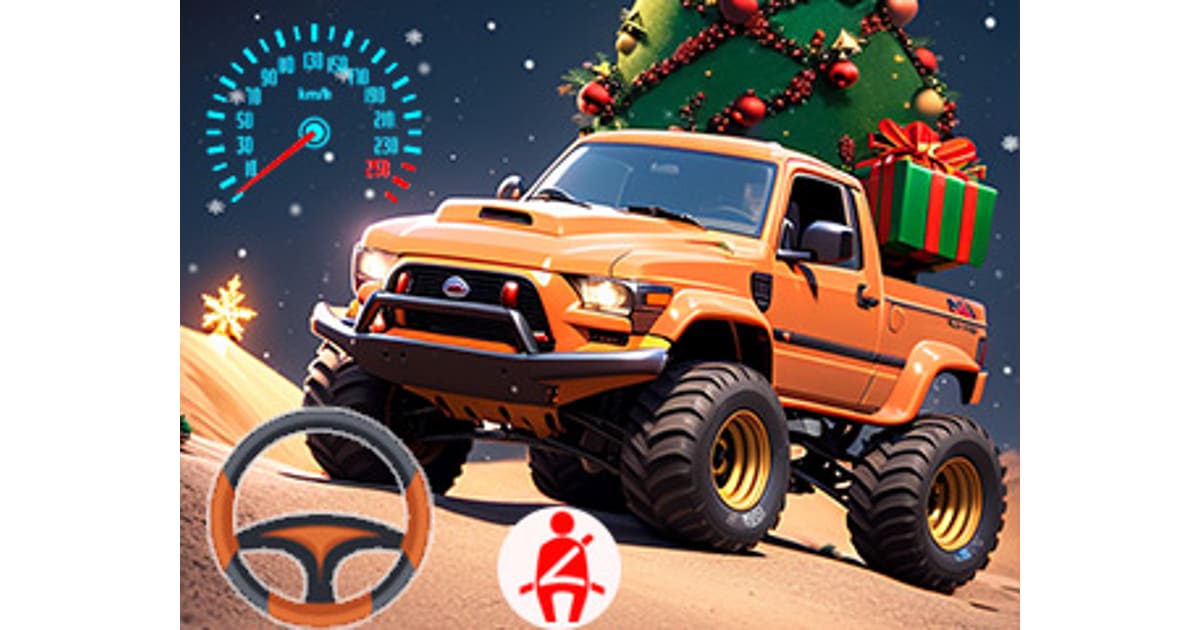 Hill Climb Racing Christmas Truck Transform