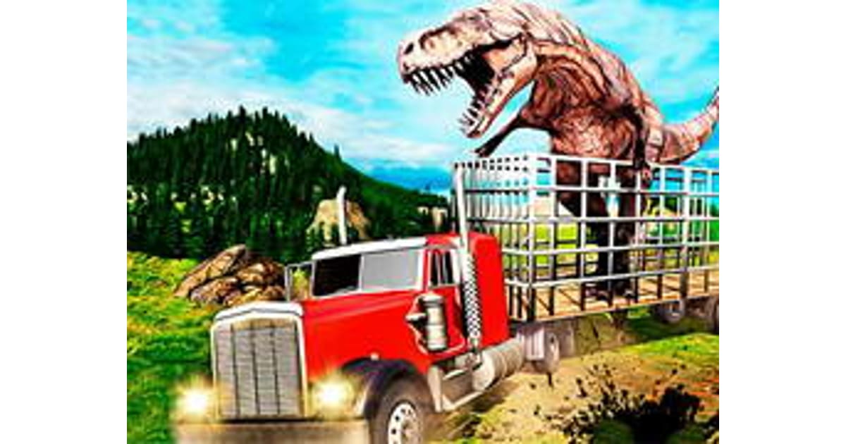 Jurassic Dino Transport Truck