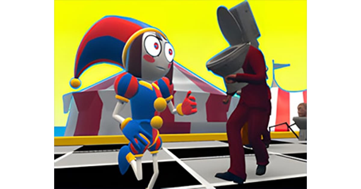 Merge Digital Circus Vs Toilet