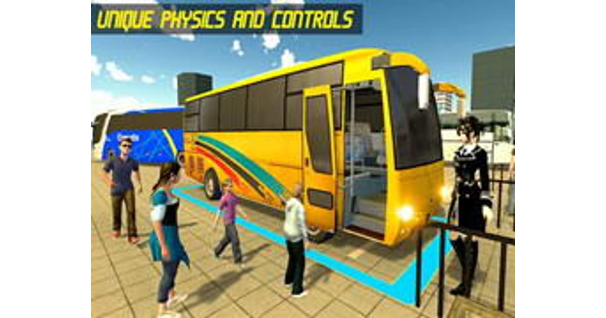 Modern Bus Parking Advance Bus Games
