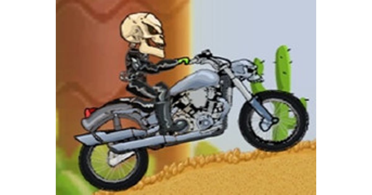 Motor Bike Hill Racing 2D