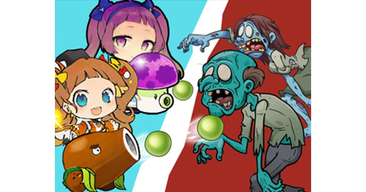 Plant Girl Defense Zombie