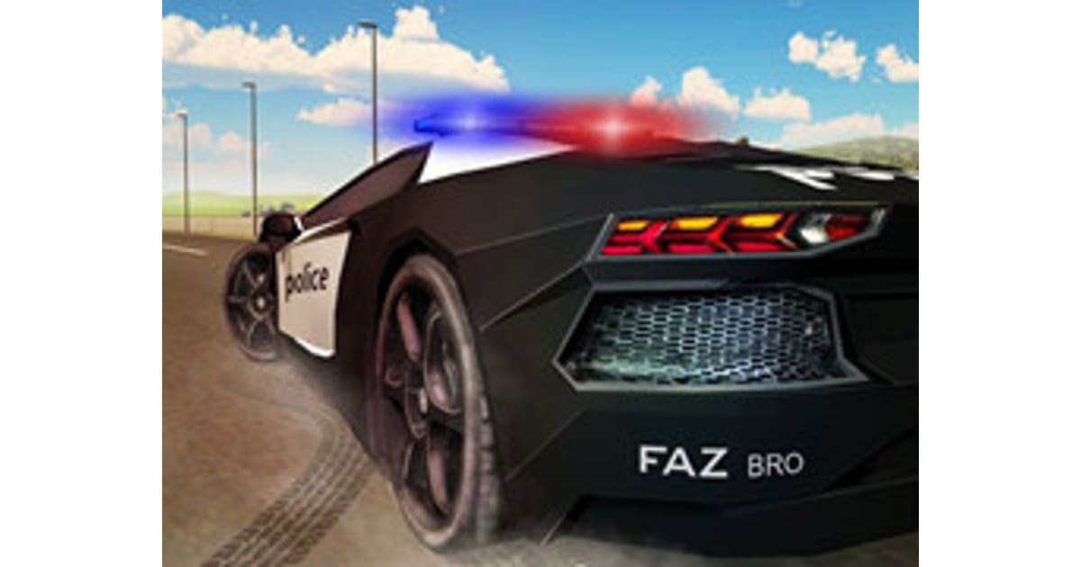 Police Car Chase Driving Sim