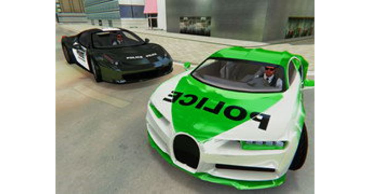 Police Chase Real Cop Car Driver