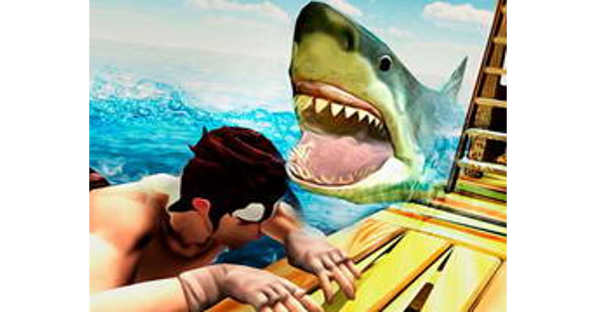 Raft Shark Hunting