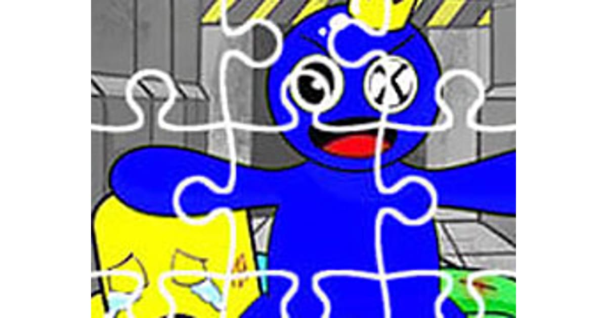 Rainbow Friend Cartoon Jigsaw