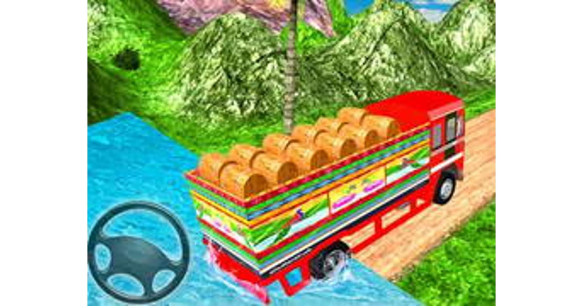 Real Indian Truck Cargo Truck Transport