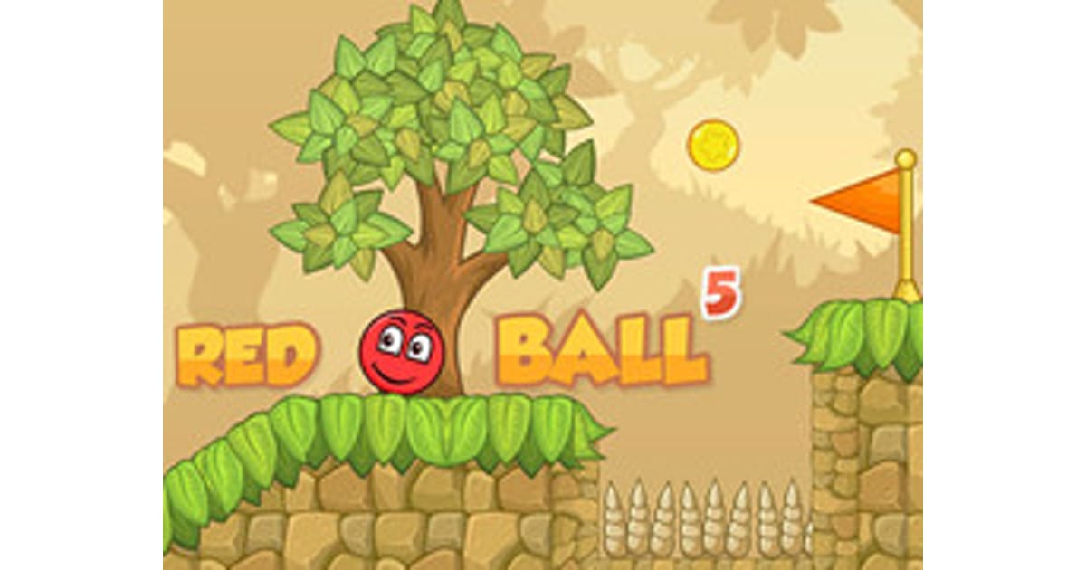 Red Bounce Ball 5