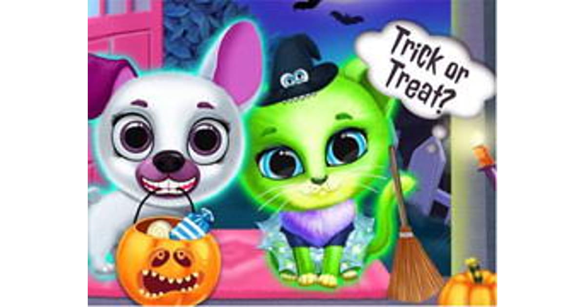 Scary Makeover Halloween Pet Salon