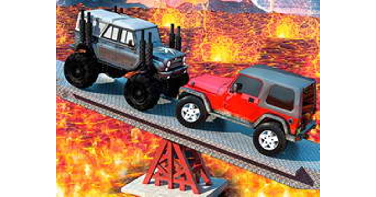 Seesaw Ramp Car Balance Driving Challenge