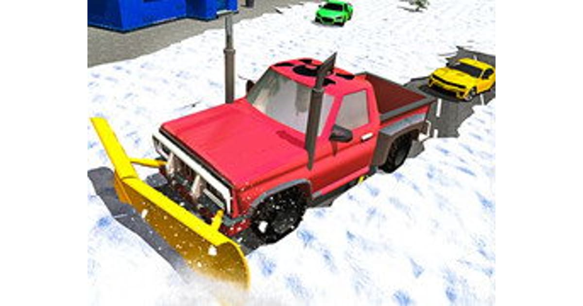 Snow Plow Jeep Driving