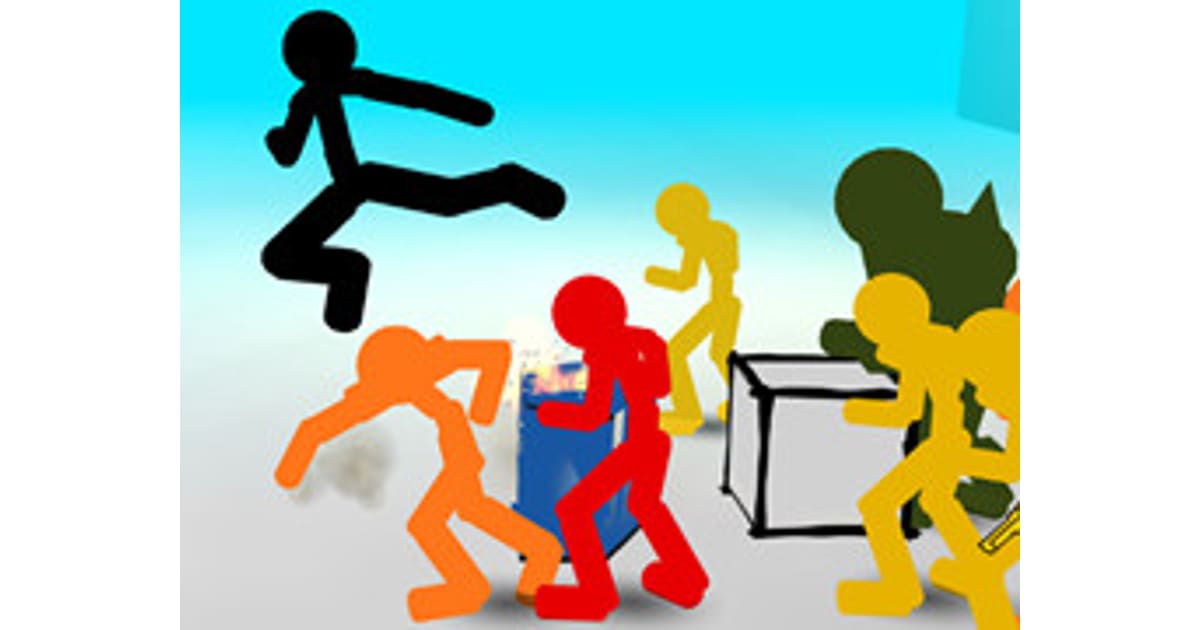 Stickman Street Fighting 3D