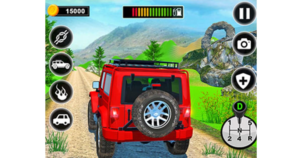 Super Jeep Mega Ramp Driving