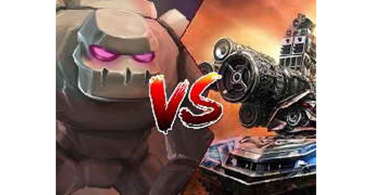 Tank Vs Golems