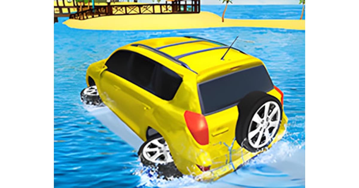 Water Surfer Car Stunt
